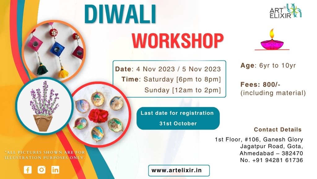 Diwali Workshop | Art Elixir | Ahmedabad